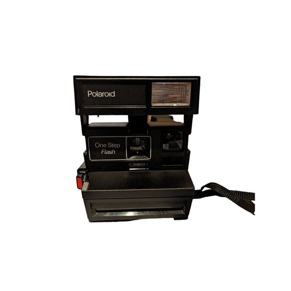 FlashTan_Open.jpg?v=1712611089  Vintage Polaroid 600 One Step Flash camera